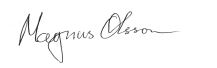 1978 signatur Magnus Olsson