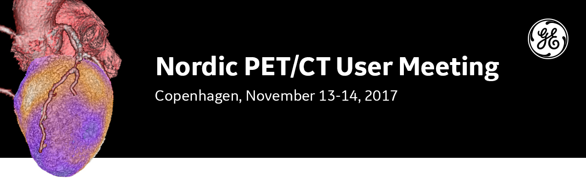 2656 Nordic PET CT User Meeting GE Healthcare