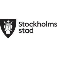 3881 Stockholms stad logotyp svartvit