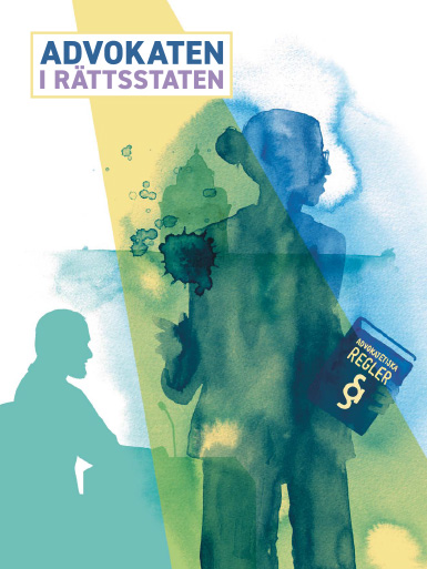 Advokatsamfundets nyvalde vice ordförande Emil Andersson, avgående ordföranden Eva-Maj Mühlenbock, nye ordföranden Johan Eriksson och generalsekreterare Mia Edwall Insulander vid Advokatsamfundets fullmäktigemöte i Stockholm.