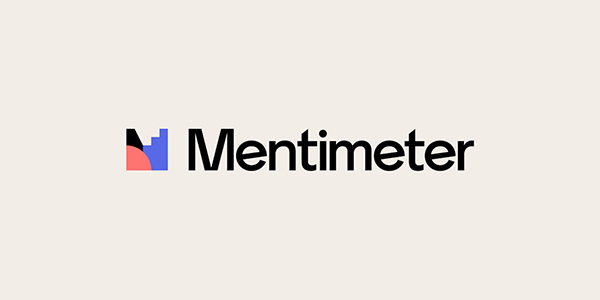 Logotyp för verktyget Mentimeter.