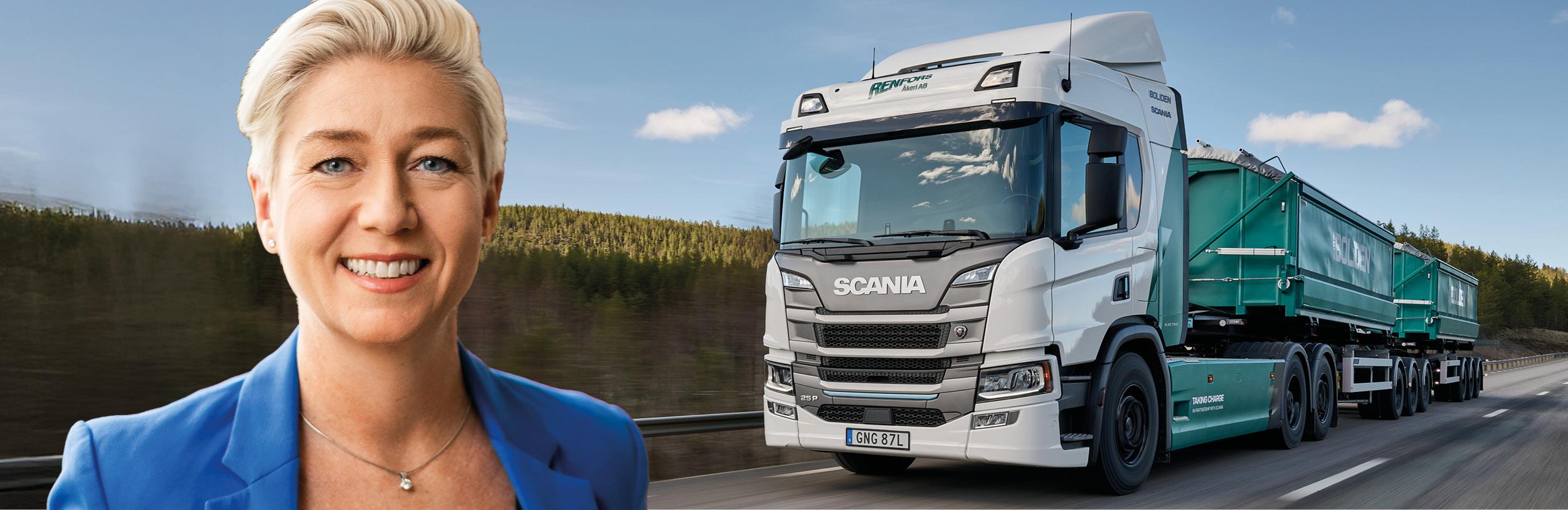 Jennie Cato. Bild: Traton / Scania