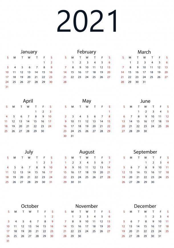 1368 43361182 2021 2022 2023 year three year calendar vector