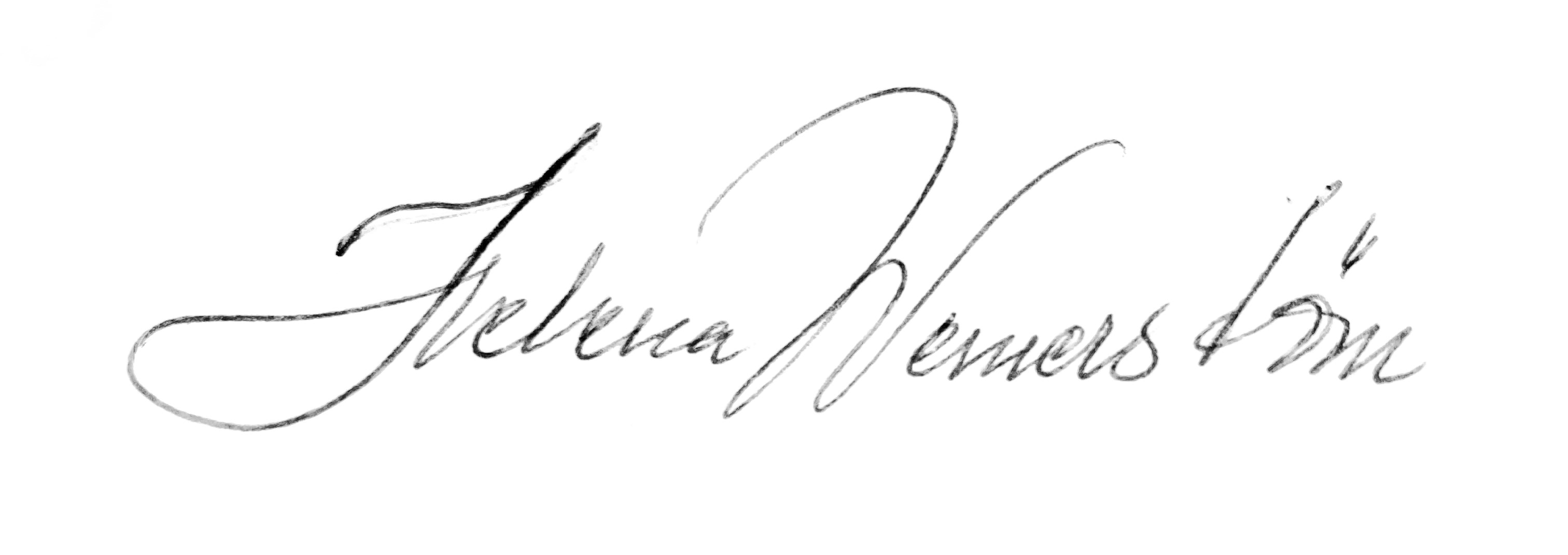1147 Helena W signatur