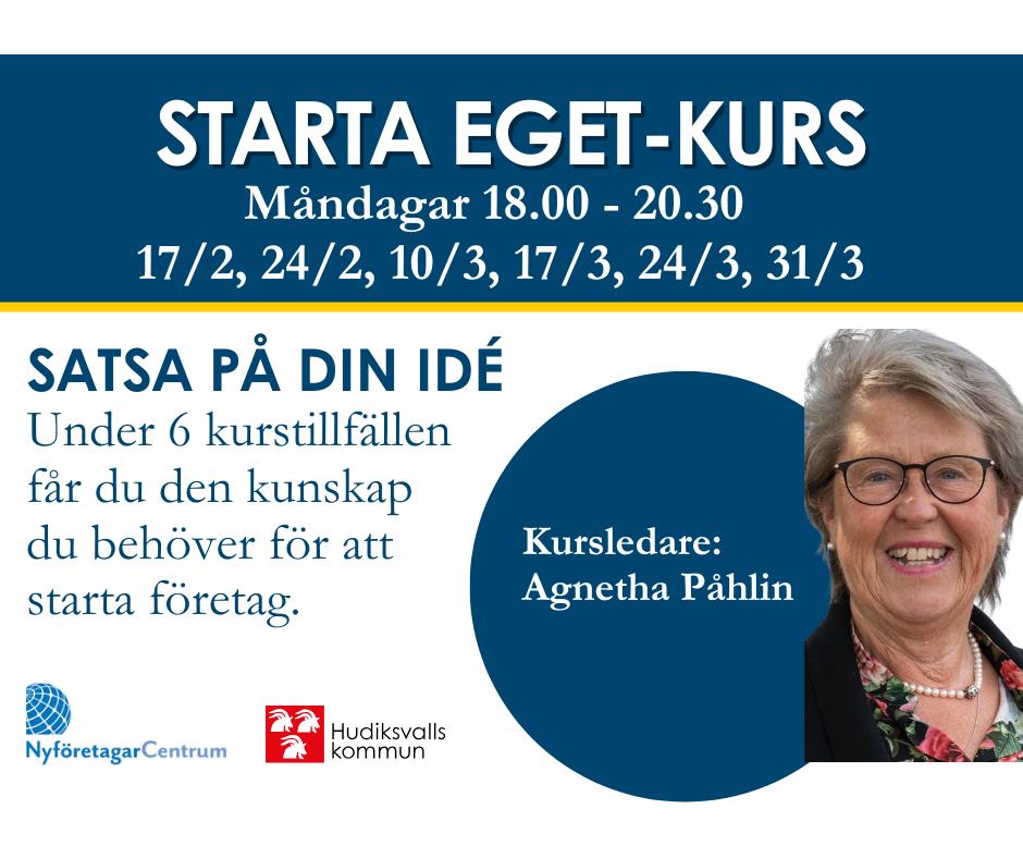 628 Starta eget kurs