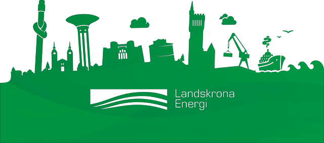 352 Landskrona silhuett Lime waves