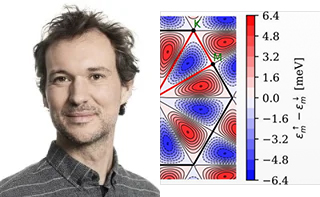 Photo collage of cherry blossom and the Malmö Live building.