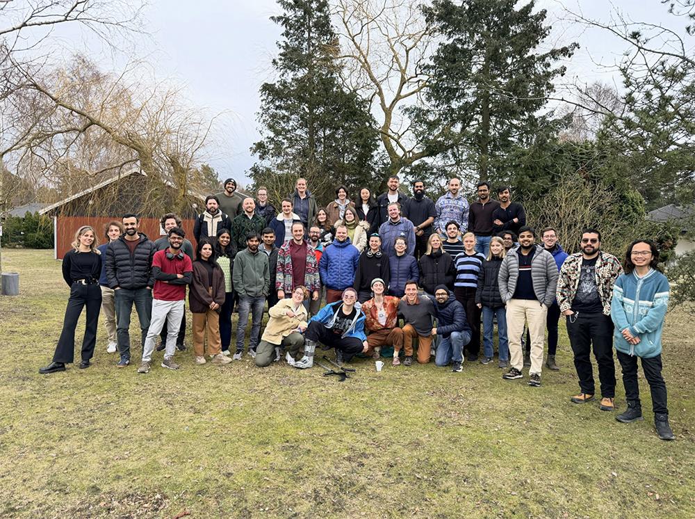 Photo of a group of people outside.