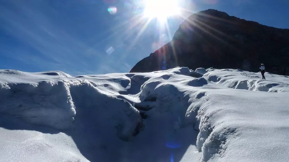 The Corona glacier in Venezuela. Photo: Leonel Delgado.