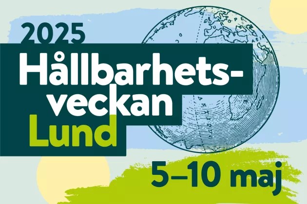 Hållbarhetsveckan 5-10 maj. Illustration. 