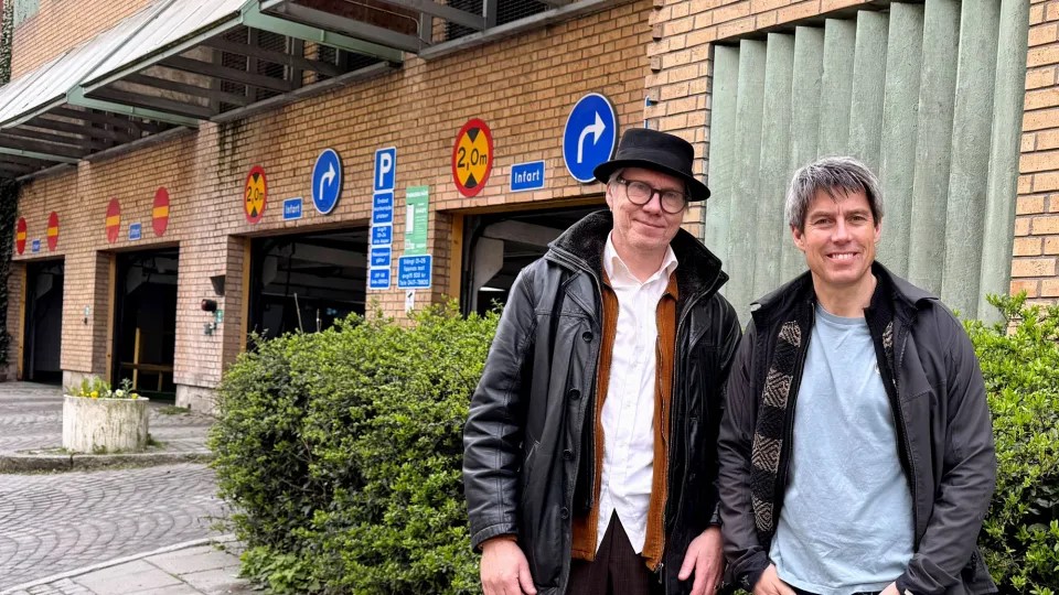 Fredrik Pålsson och Johannes Stripple. Foto: Caroline Wendt