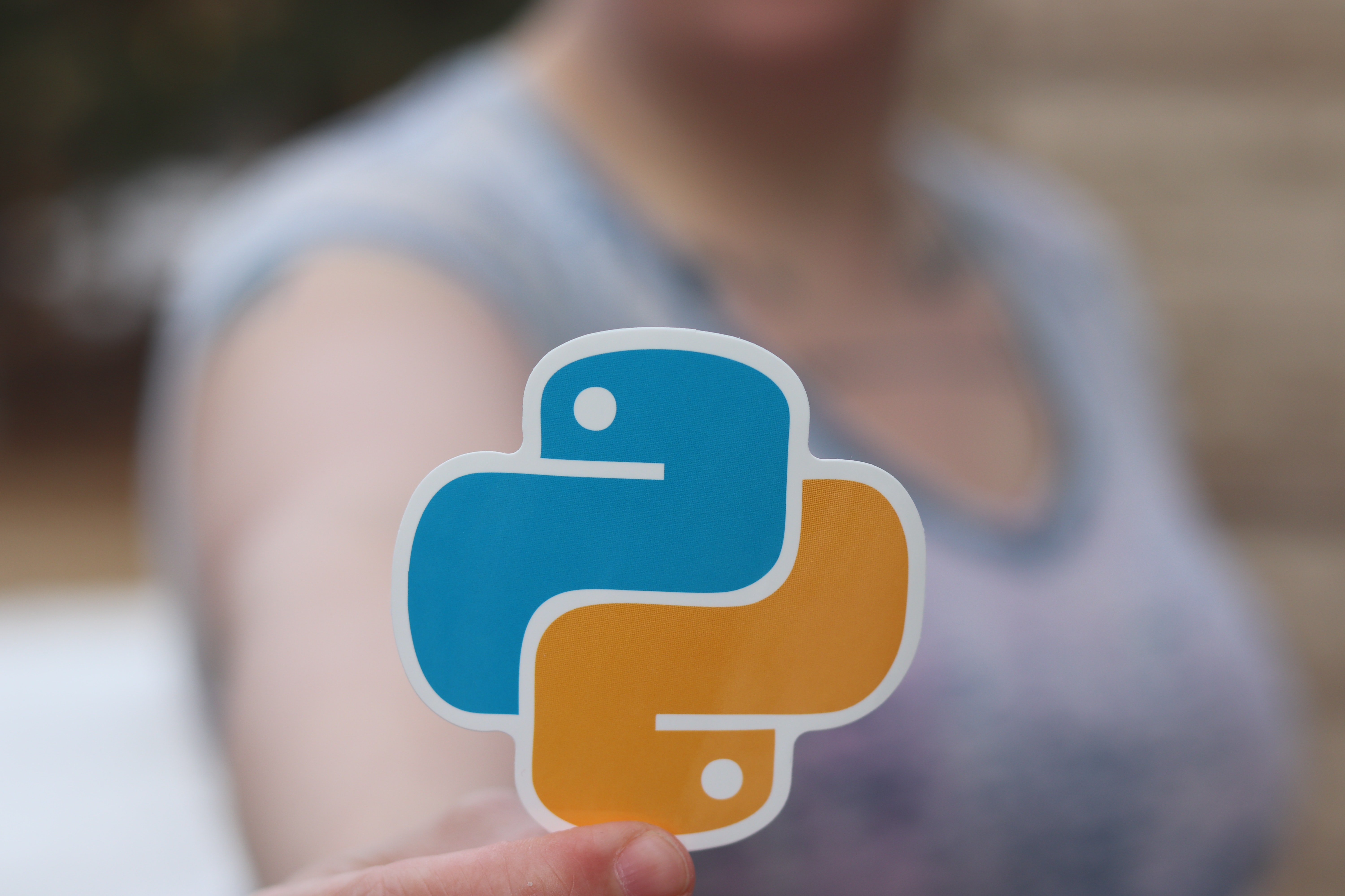 Logga Python. Foto: Pexels