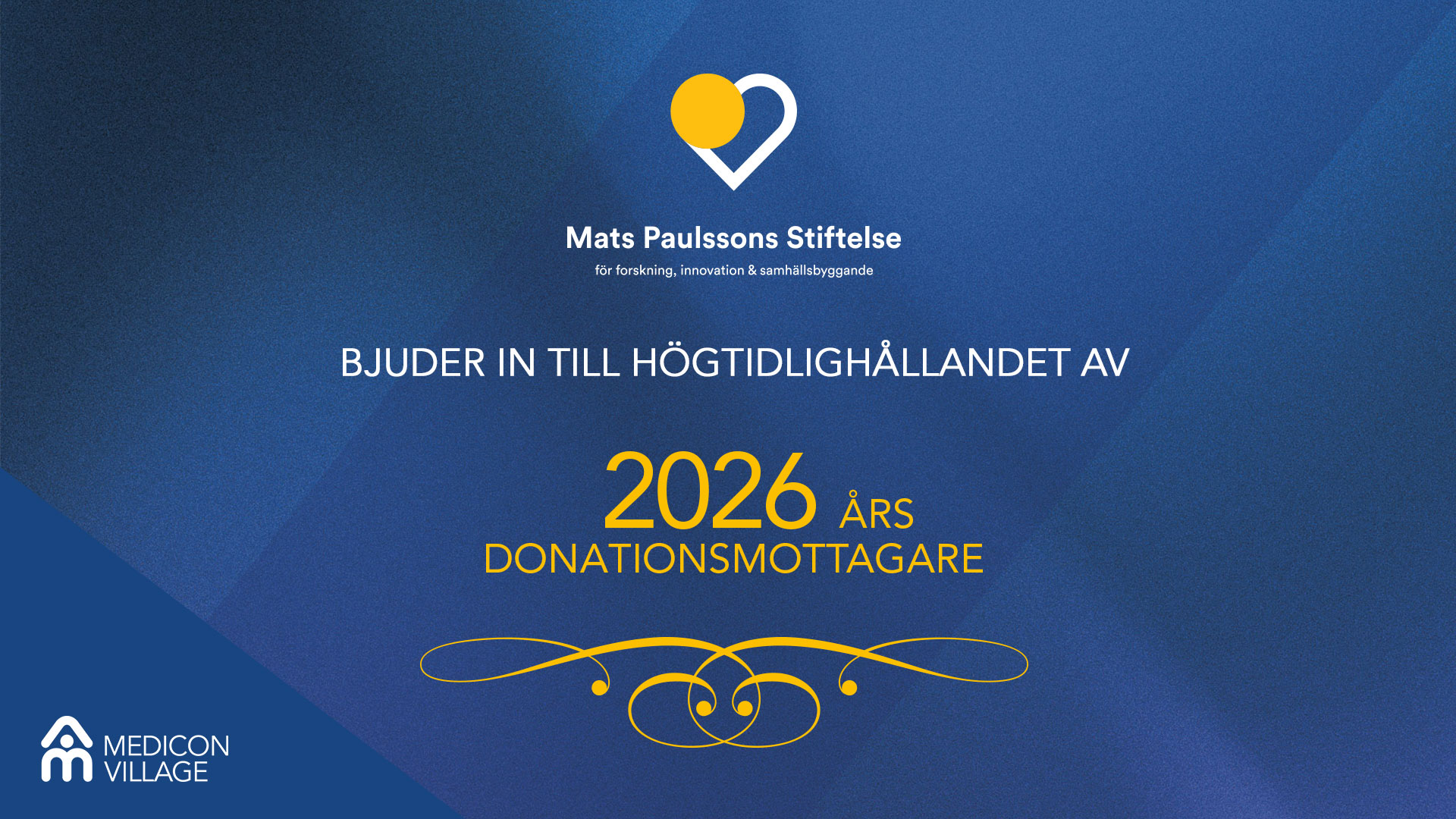 411 Donationsdagen 2026 banner invitation 1920