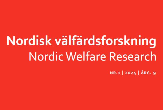 Pärm av nyaste Nordisk välfärdsforskning