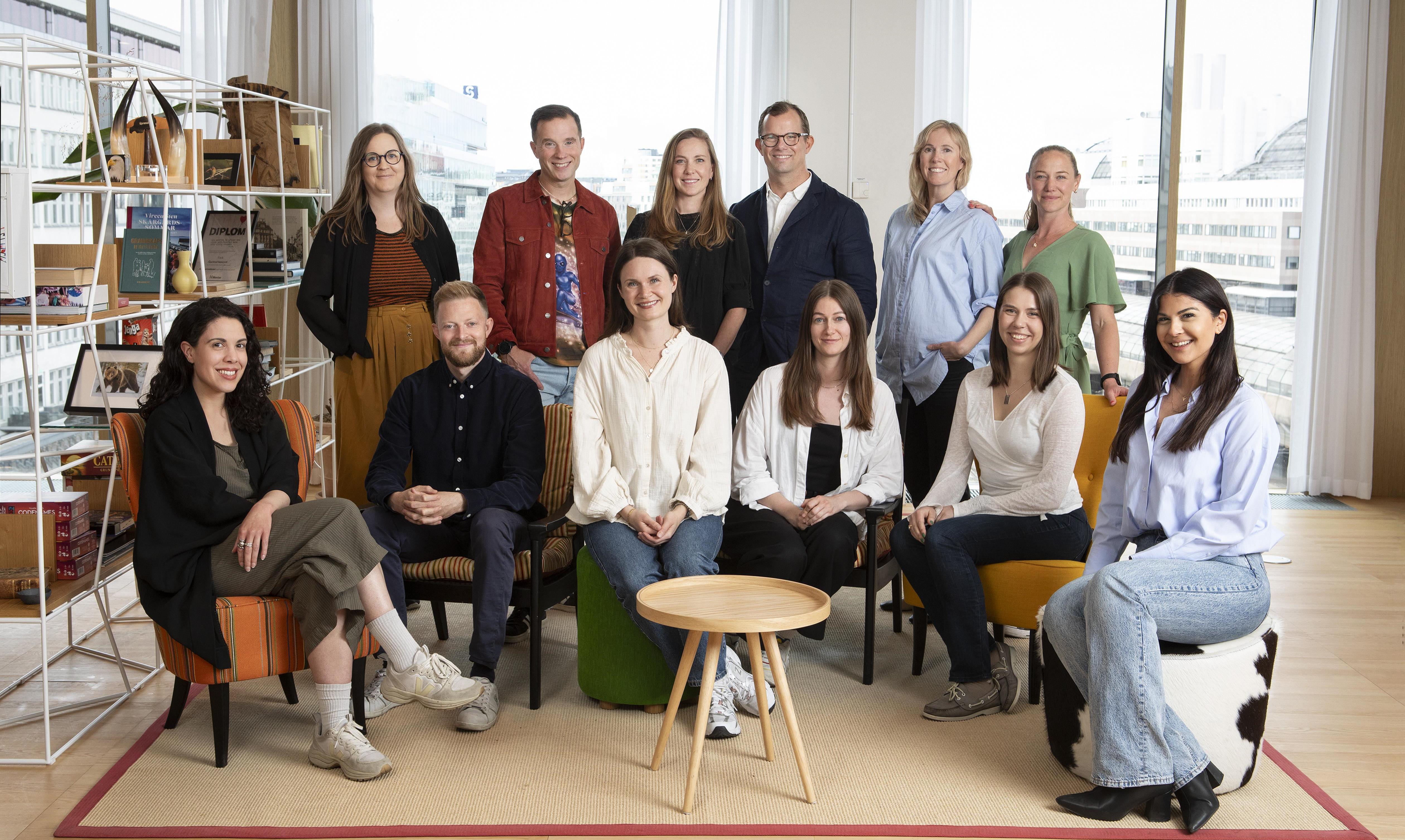 Gruppbild Postkodlotteriets Stiftelse