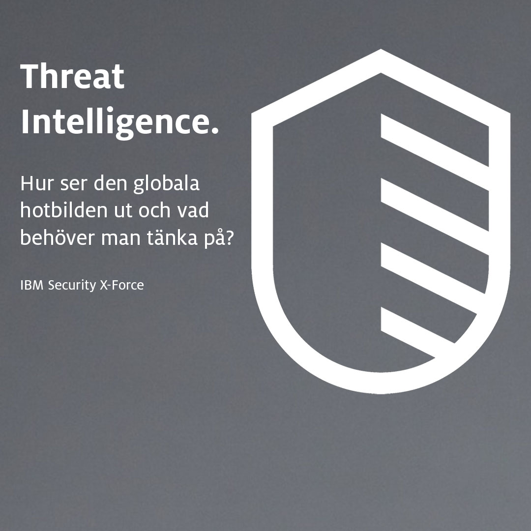 Globala säkerhetstrender presenterade av IBM Security X-Force