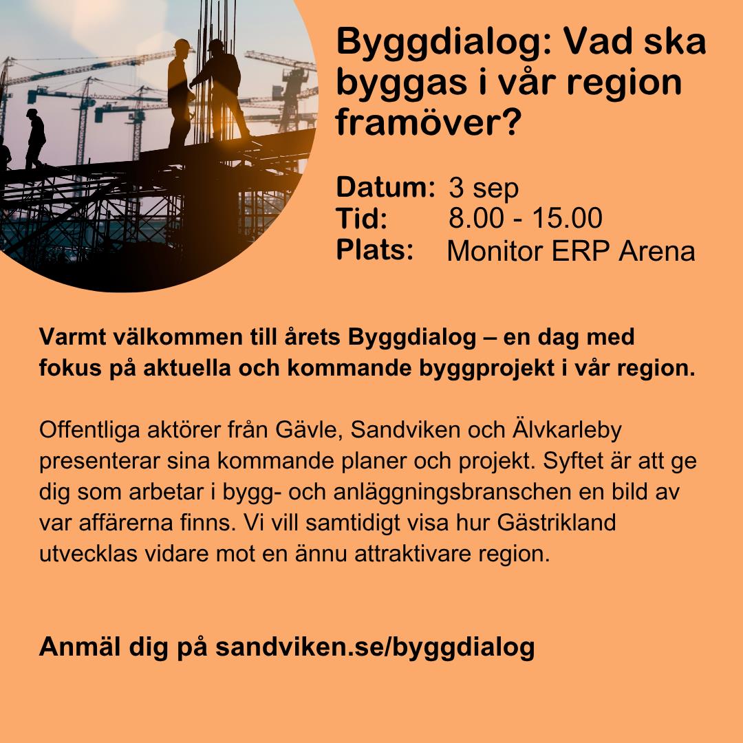 1669 Byggdialog Vad ska byggas i G%c3%a4vle och Sandviken fram%c3%b6ver
