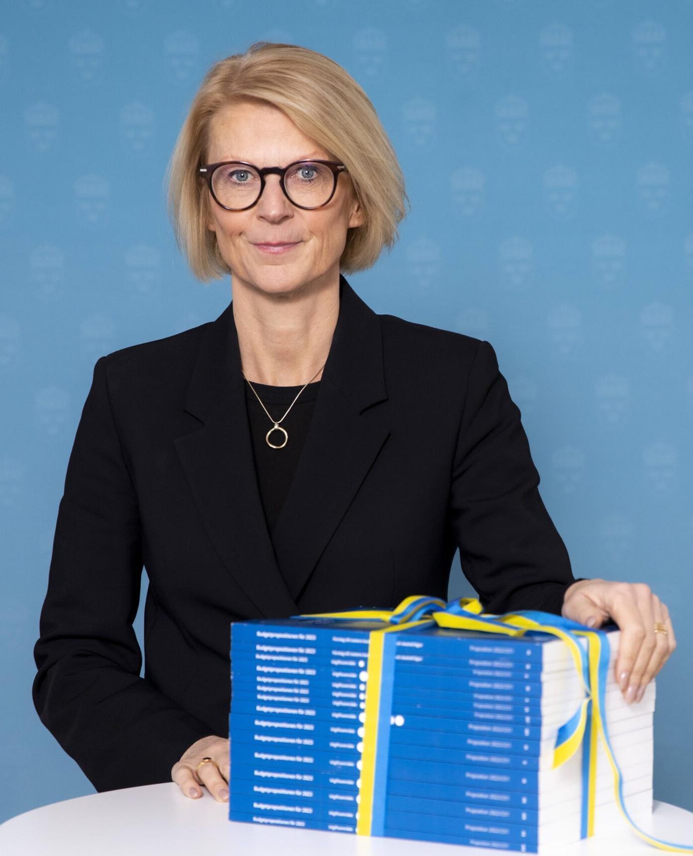 1121 8 Finansminister Elisabeth Svantesson