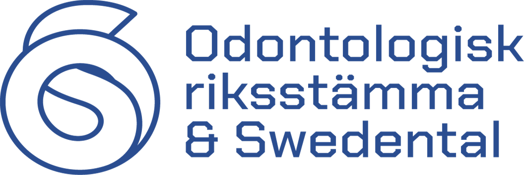 32643 Odontologosk riksst%C3%A4mma och Swedental LOGOTYP bl%C3%A5