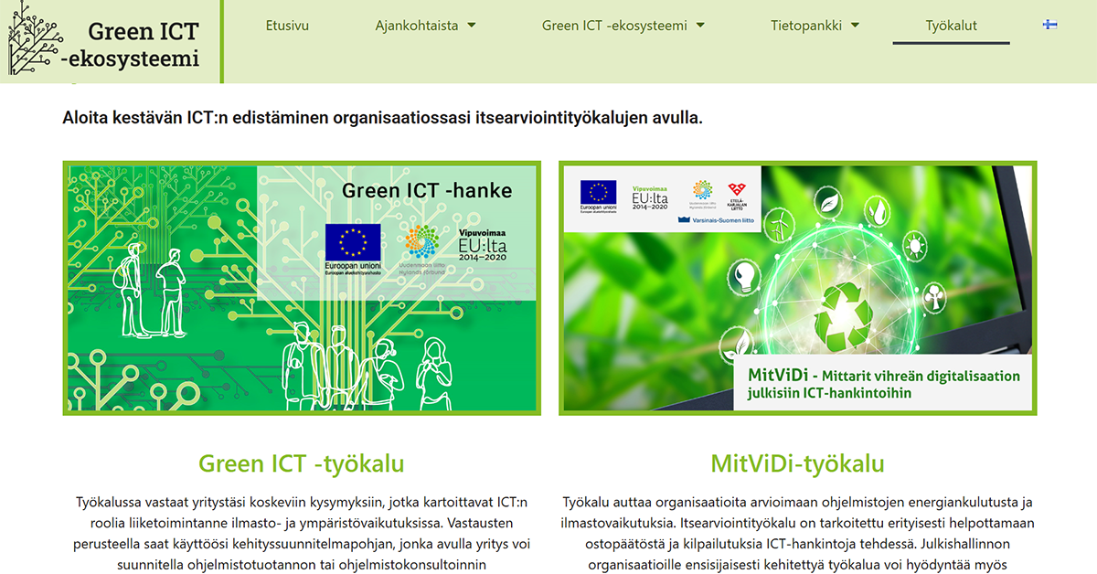 1529 Green ICT portaali