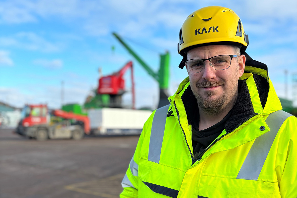 Kristoffer Karlin, ny arbetsledare hos oss